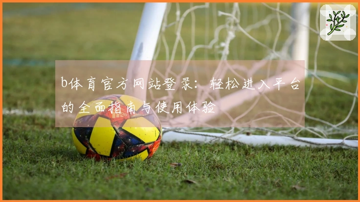 b体育官方网站登录：轻松进入平台的全面指南与使用体验